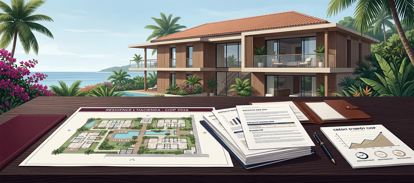 Investissement immobilier outre-mer avec le CIOP en 2026