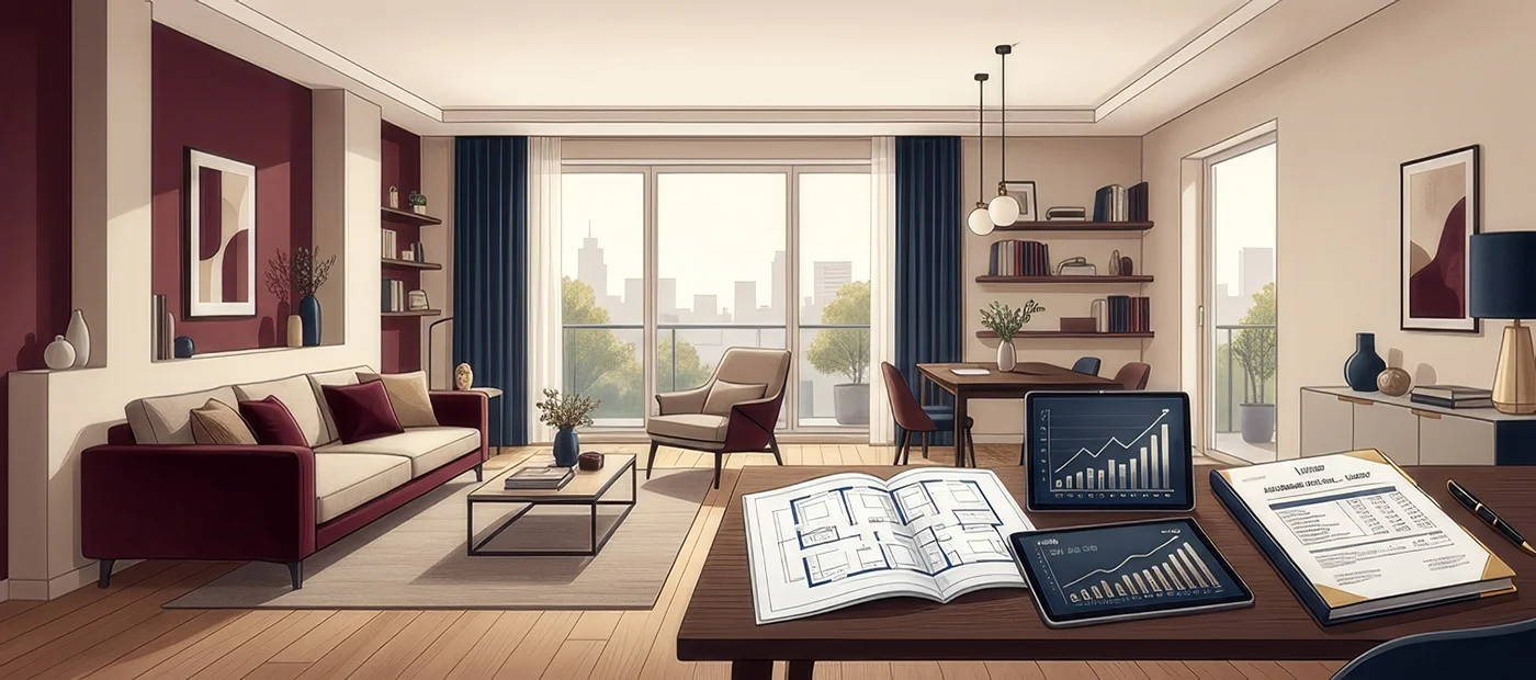Investissement LMNP en 2026 avec appartement meublé et calcul d’amortissement