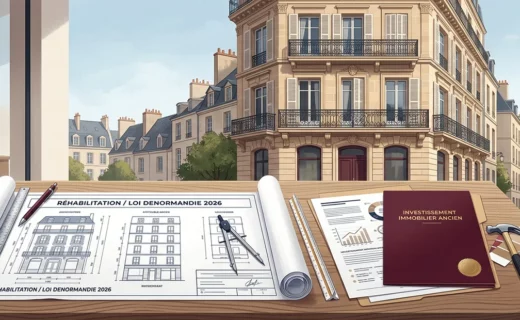 Investissement en loi Denormandie en 2026 dans un logement ancien avec travaux